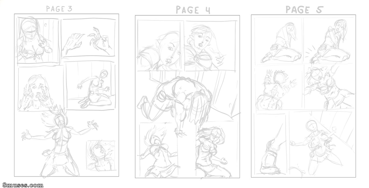 Encres et esquisses - Esquisses - Page 9