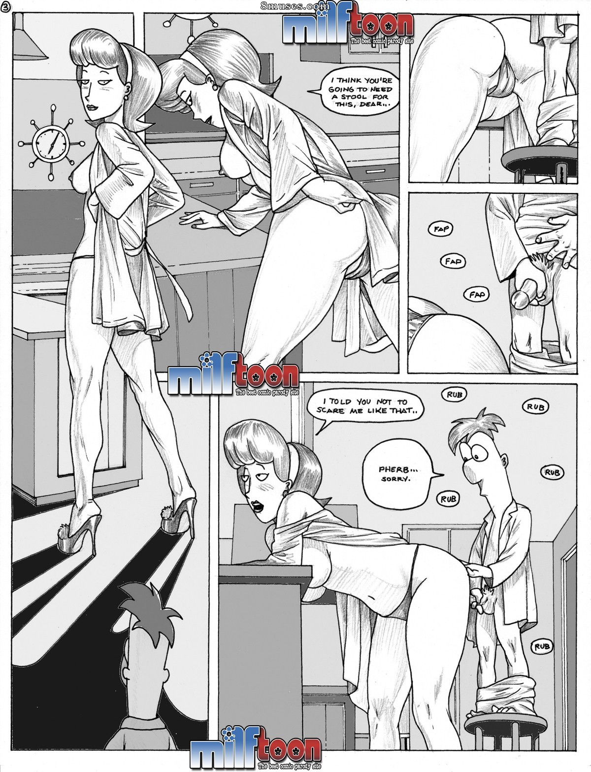 MilfToon Comics - F F - Page 3