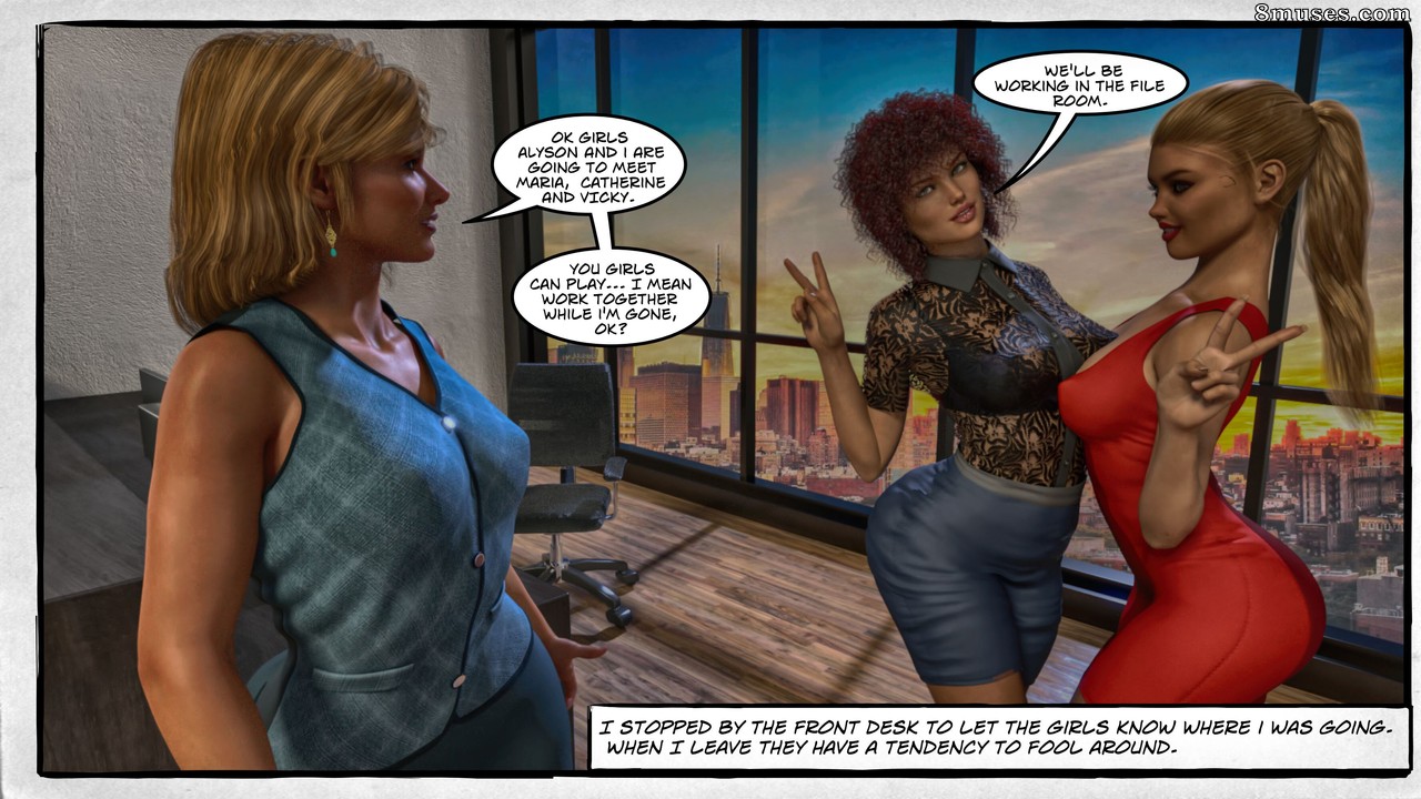 Life & Times Of The Cupidon Girls - Issue 1 - Corporate Secrets - Page 14
