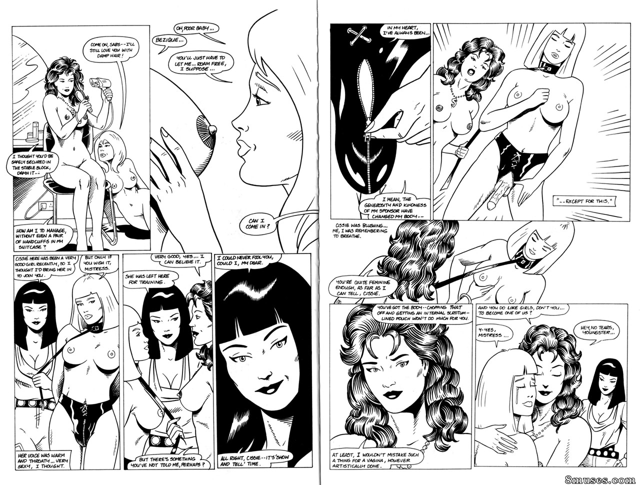 EROS Comics - Naring Sabina mistress of escapes 08 - Page 11
