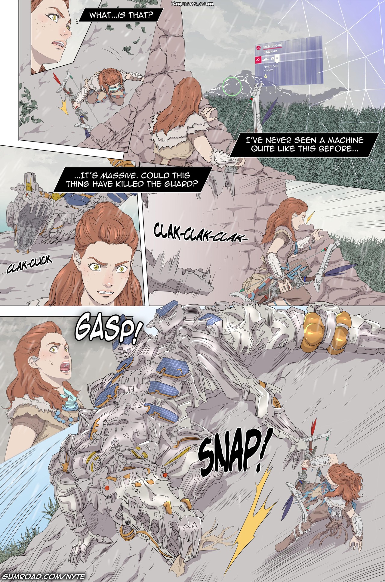 Nyte Vore Comics - Vorizon Zero Dawn - Página 3