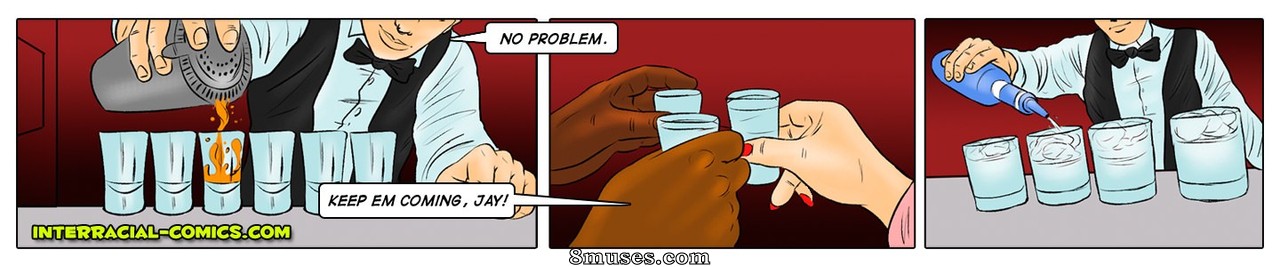 Interracial-Comics - All Part of the Job - Page 8