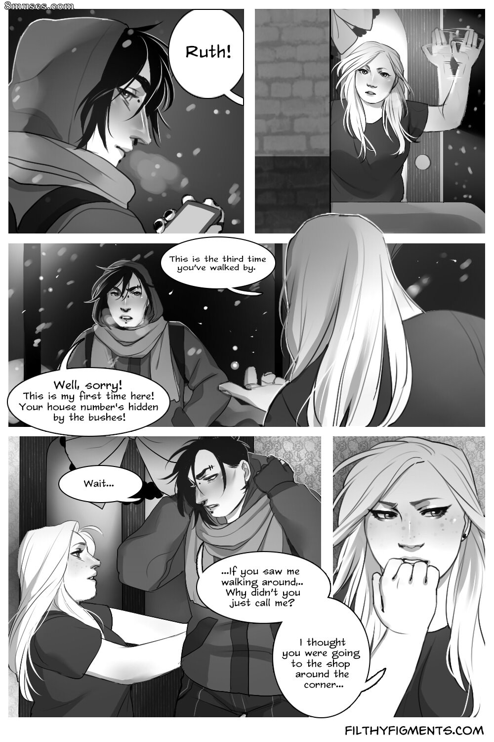 Filthy Figments Comics - Cachorras en correa - Página 3
