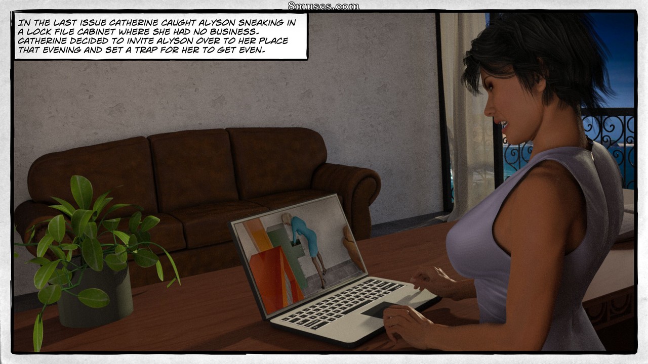 Life & Times Of The Cupidon Girls - Issue 2 - The Spy Reporter - Page 2
