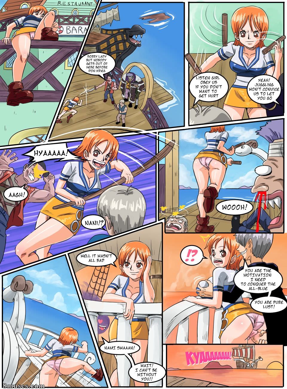 Pink Pawg - Navigator Nami's Path - Page 7