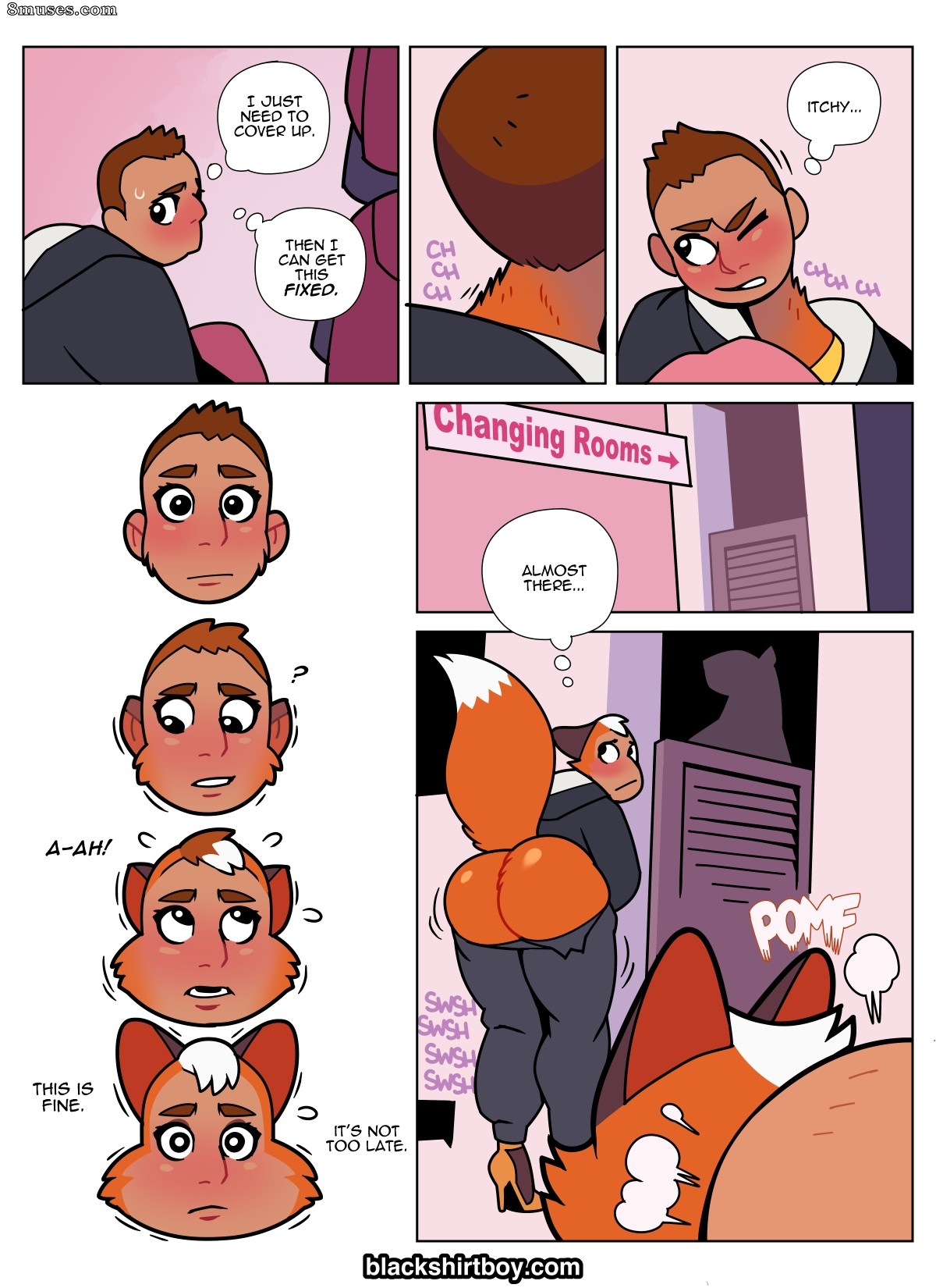 Blackshirtboy Comics - Fantasmes furry - Page 11