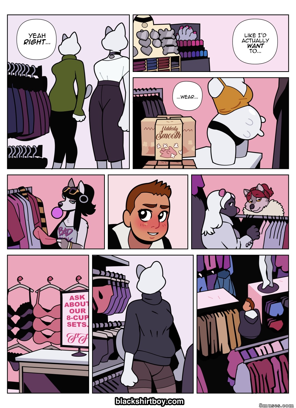 Page 3 | Blackshirtboy-Comics/Furry-Fantasies | 8muses - Sex Comics