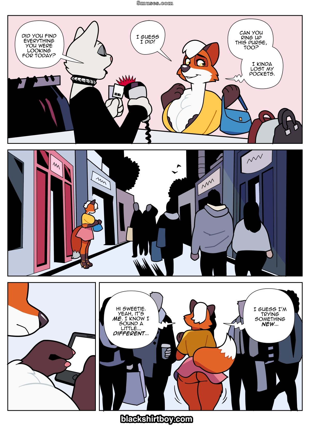 Blackshirtboy Comics - Fantasías furry - Página 21