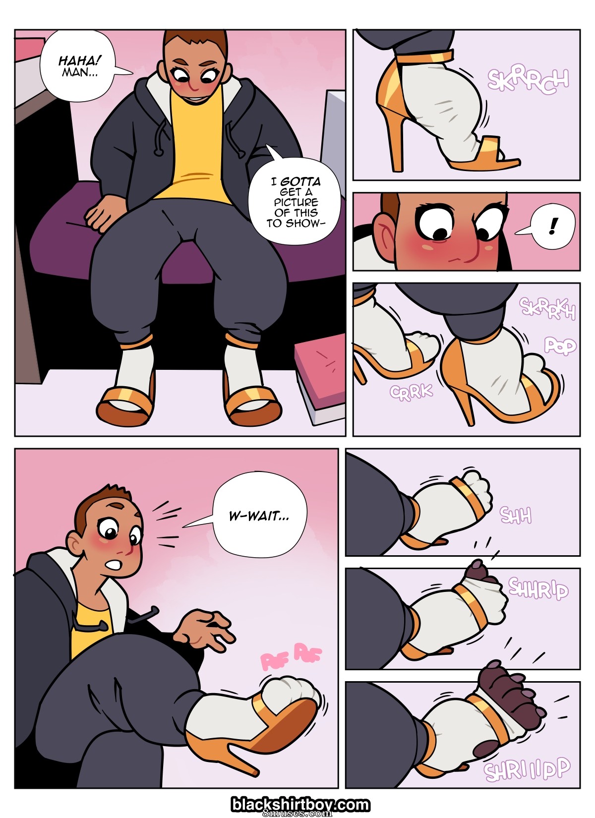 Blackshirtboy Comics - Fantasmes furry - Page 5