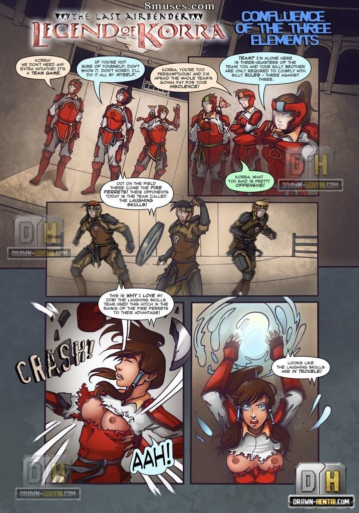 Avatar the Last Airbender - Legend of Korra - Confluence Of The Three Elements - Page 1