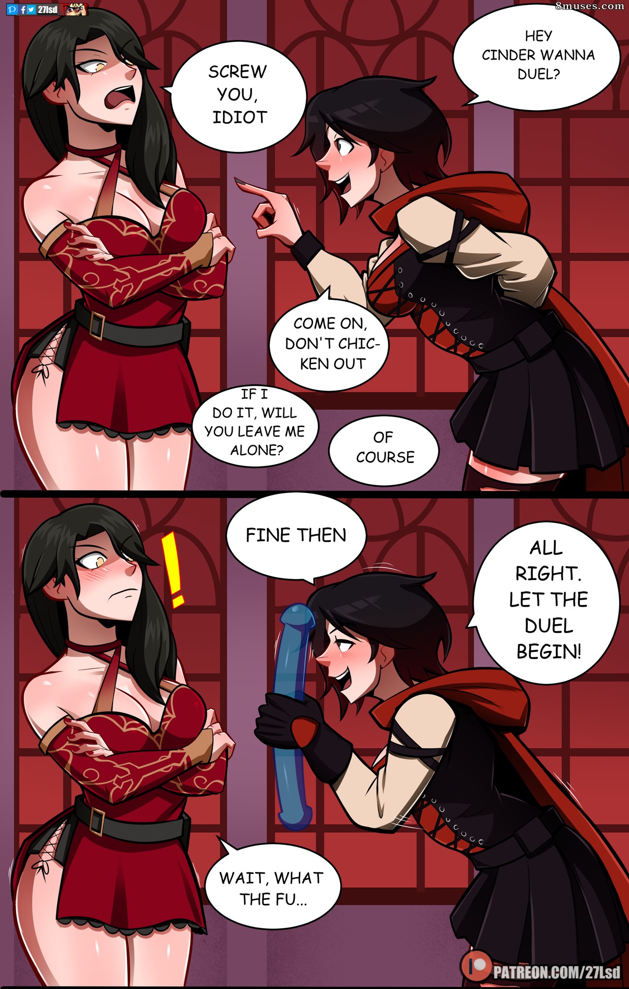 Lsd27 - Paródia de duelos RWBY - votação - Página 1