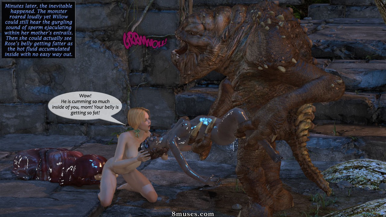3DMonsterStories.com Comics - Ovo de Willows - Página 220