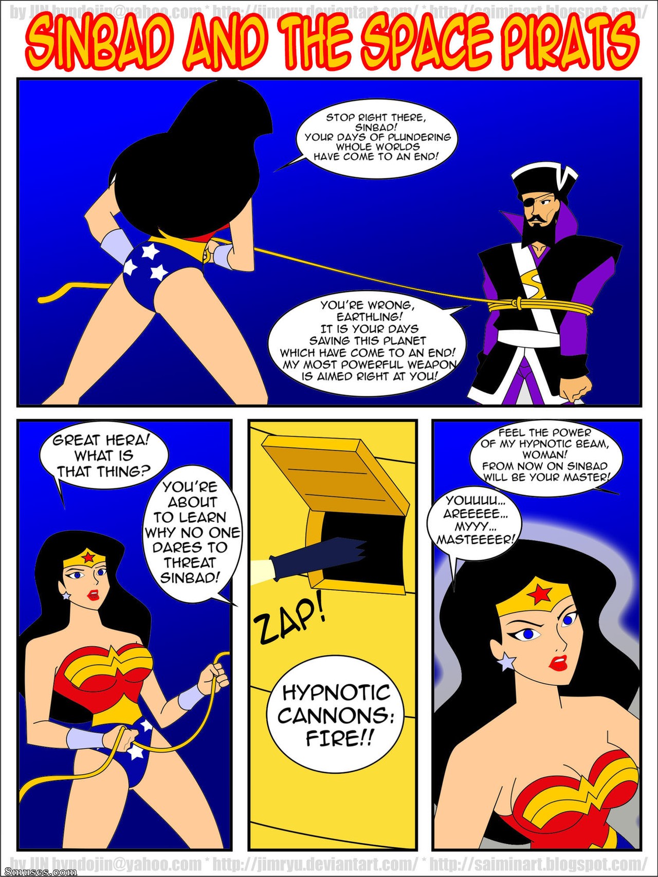 Jimryu Comics - Sinbad and the Space Pirates - Page 2