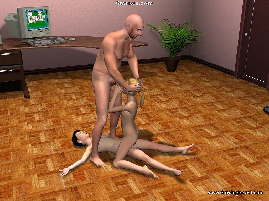 3D - Father is about to teach how to do it - Page 31