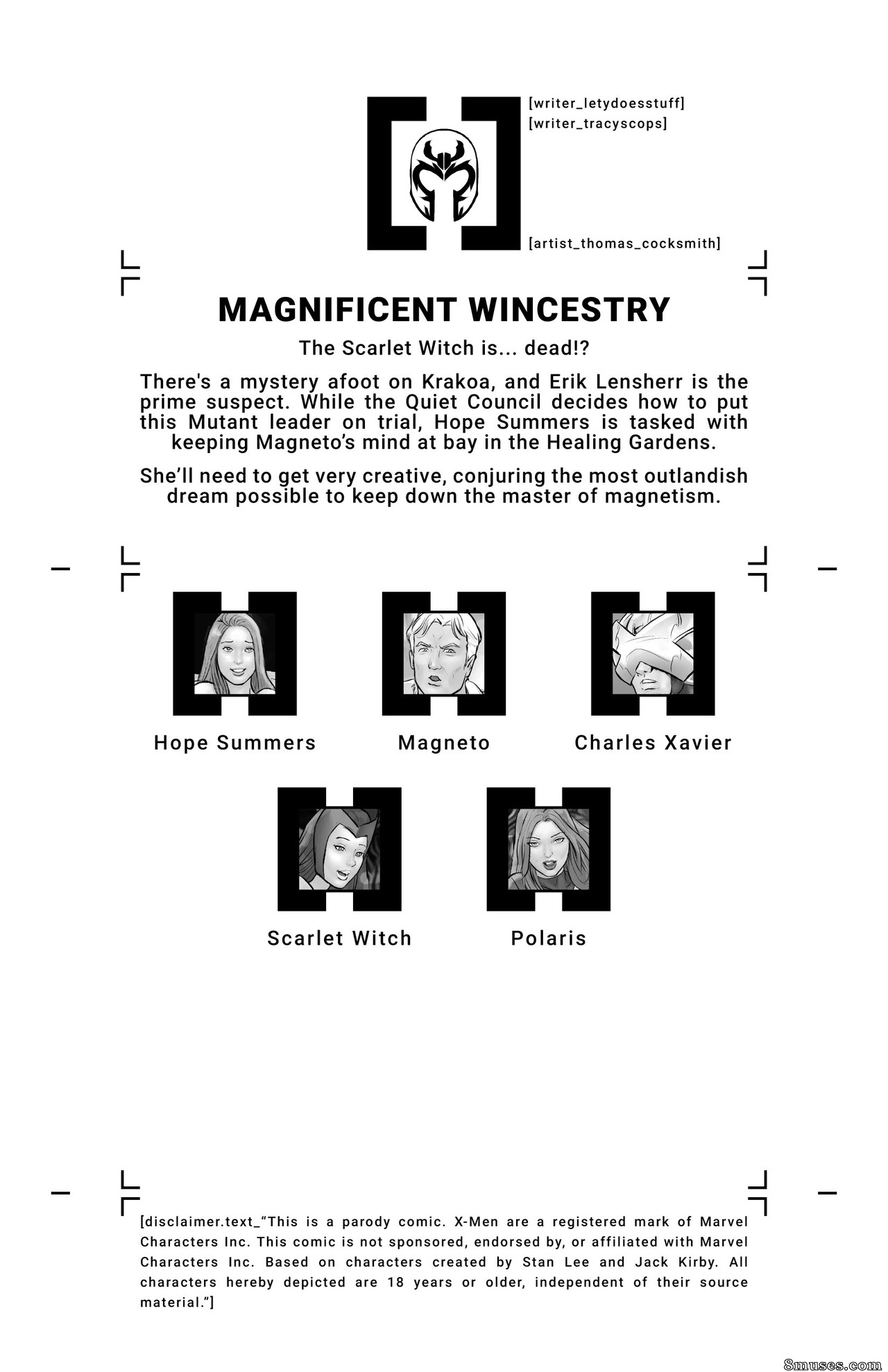 Tracy Scops Comics - House of XXX - Magnificent Wincetsry - Page 2