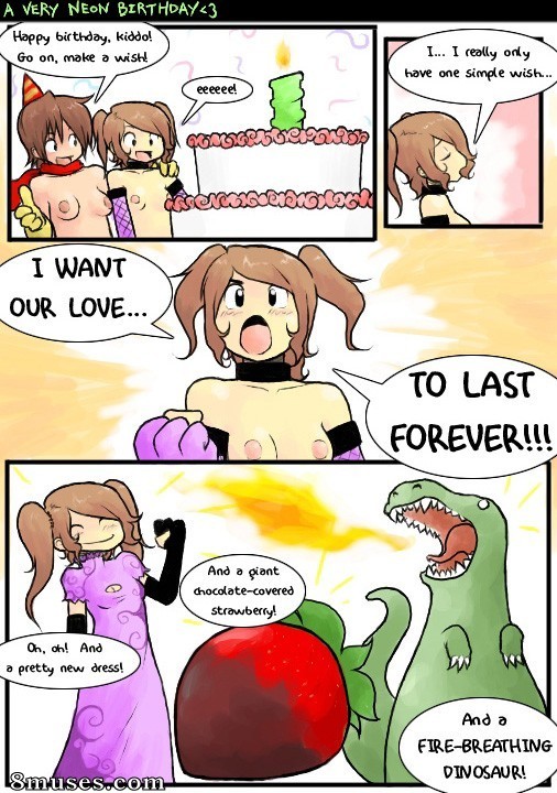 Momo Impact - A very neon birthday - Page 1