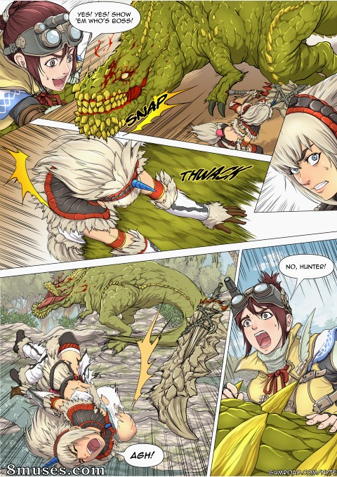 Nyte Vore Comics - Game over - Monster Hunter World - Page 3