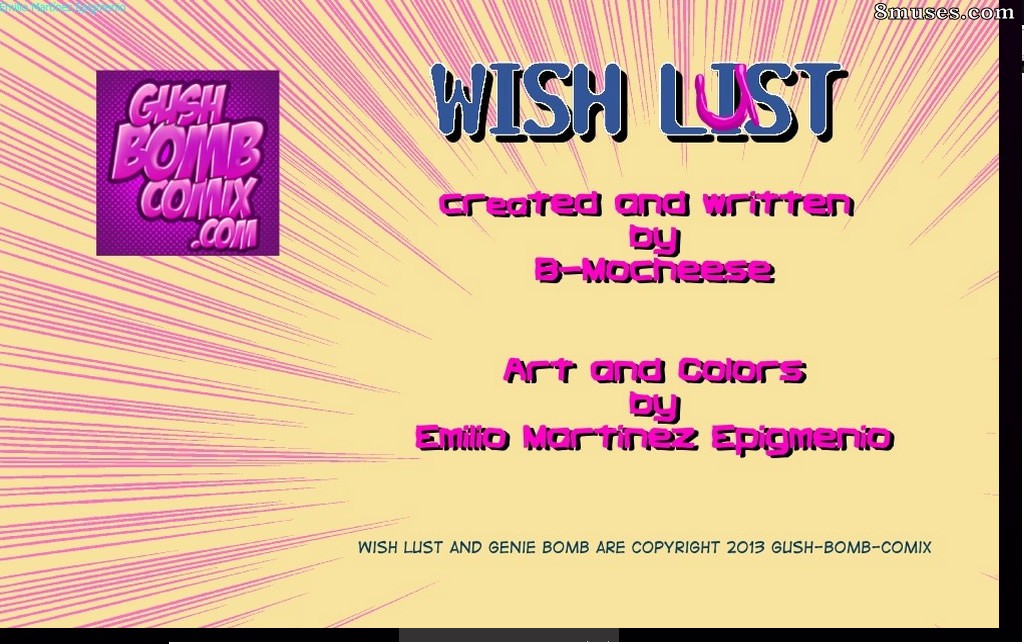 Gush Bomb Comix - Lista de desejos - Página 2