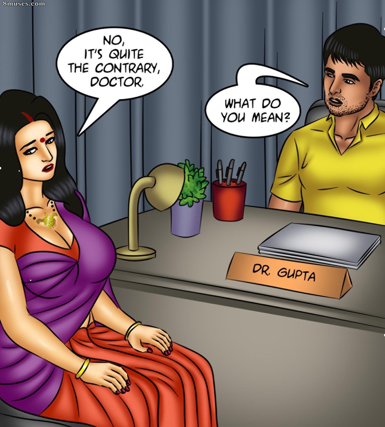 Kirtu.com Comics - Savita Bhabhi - Episódio 121 - A rainha dos desejos - Página 58