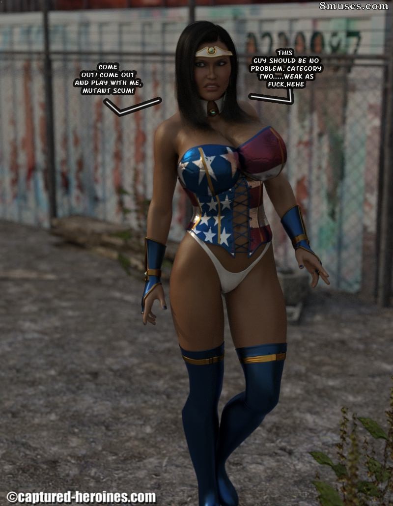 Captured-Heroines Comics - Star Squadron vs the Showmaster - Page 3