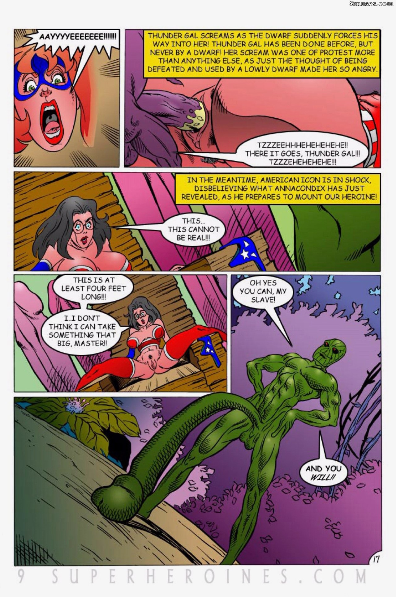9 Superheroines Comics - Ícone americano - Annacondix - Página 19