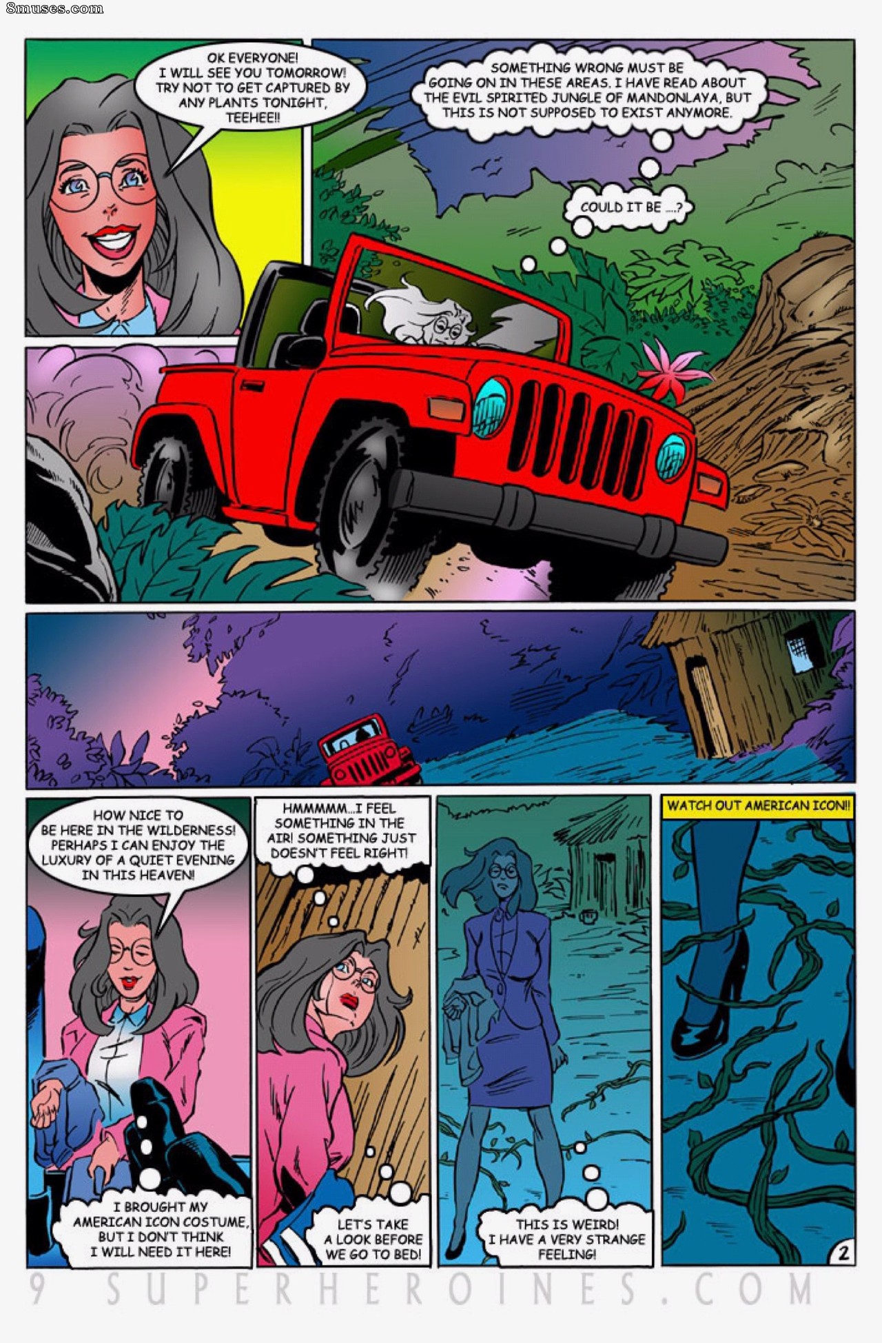 9 Superheroines Comics - Ícone americano - Annacondix - Página 4