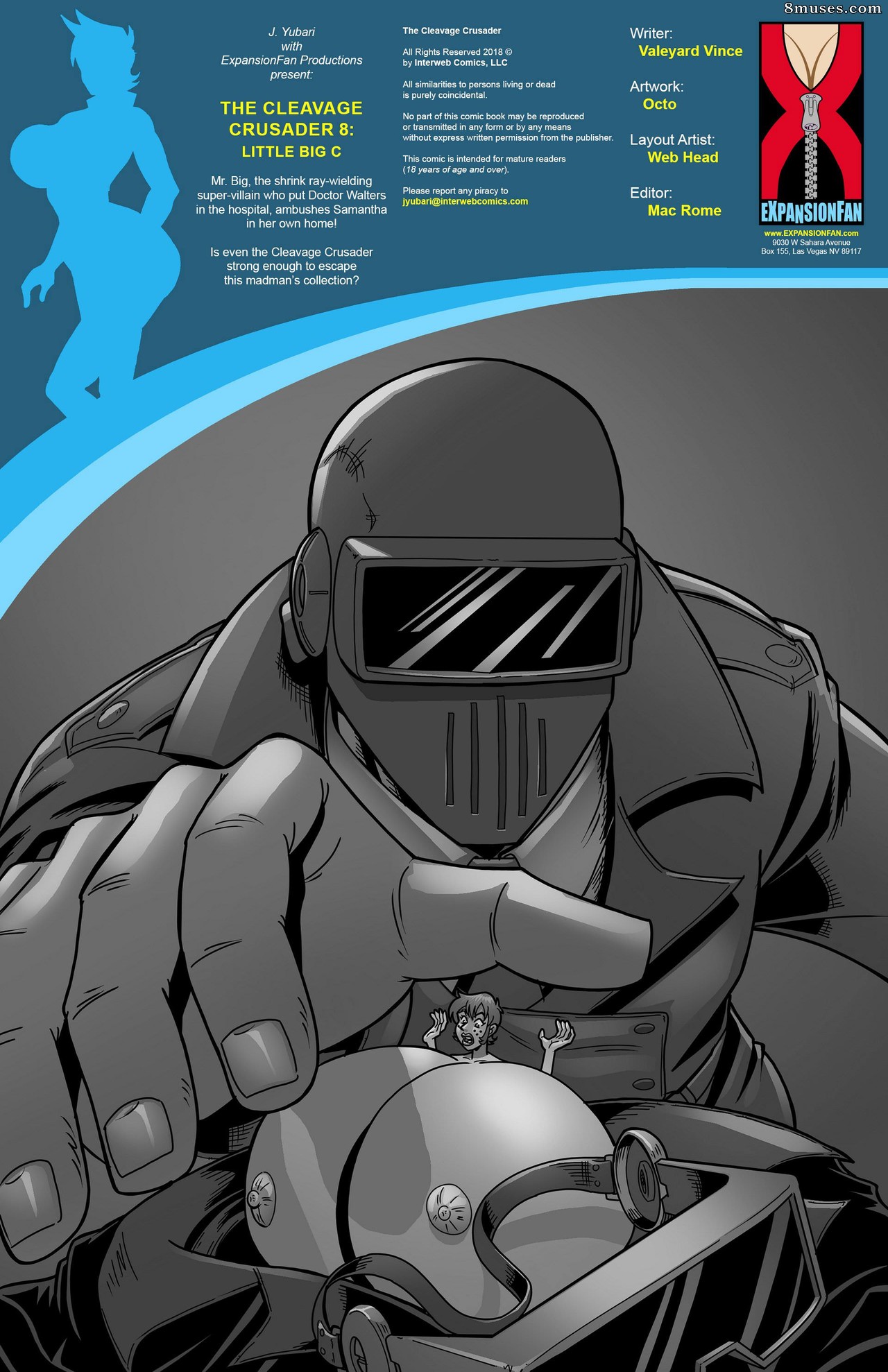Expansionfan Comics - Cleavage Crusader 8 - Page 2
