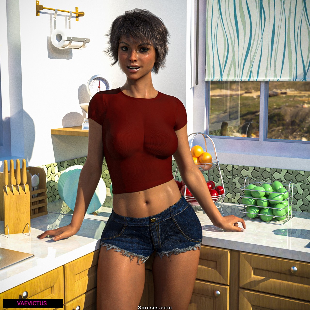 VaeVictus - Brown-skinned Tomboy Set - Page 1