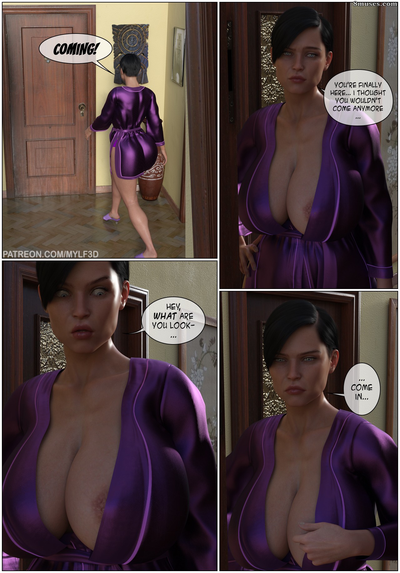 Mylf3D - Unhappy Woman - The Good Wife - Page 4