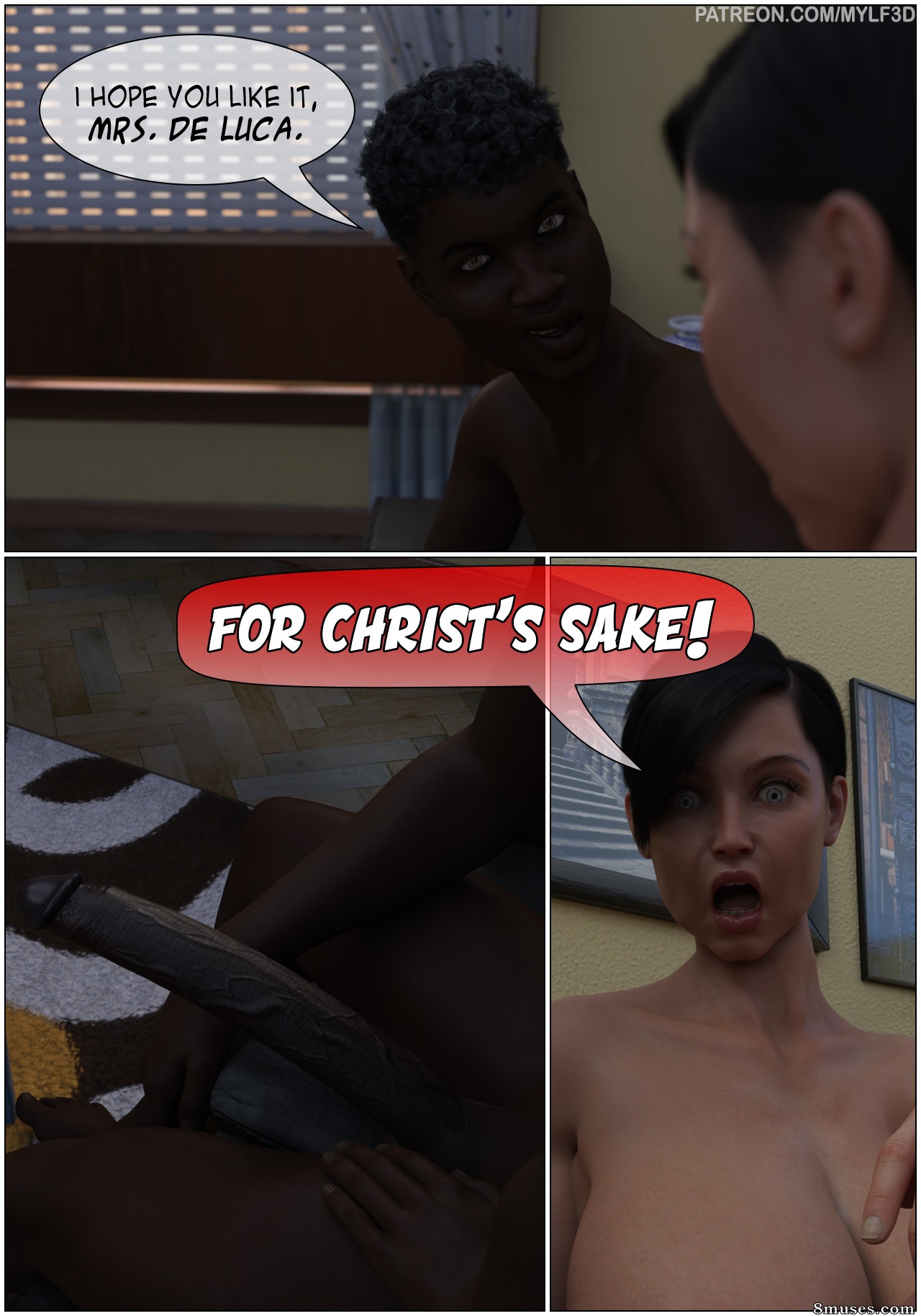 Mylf3D - Unhappy Woman - The Good Wife - Page 10