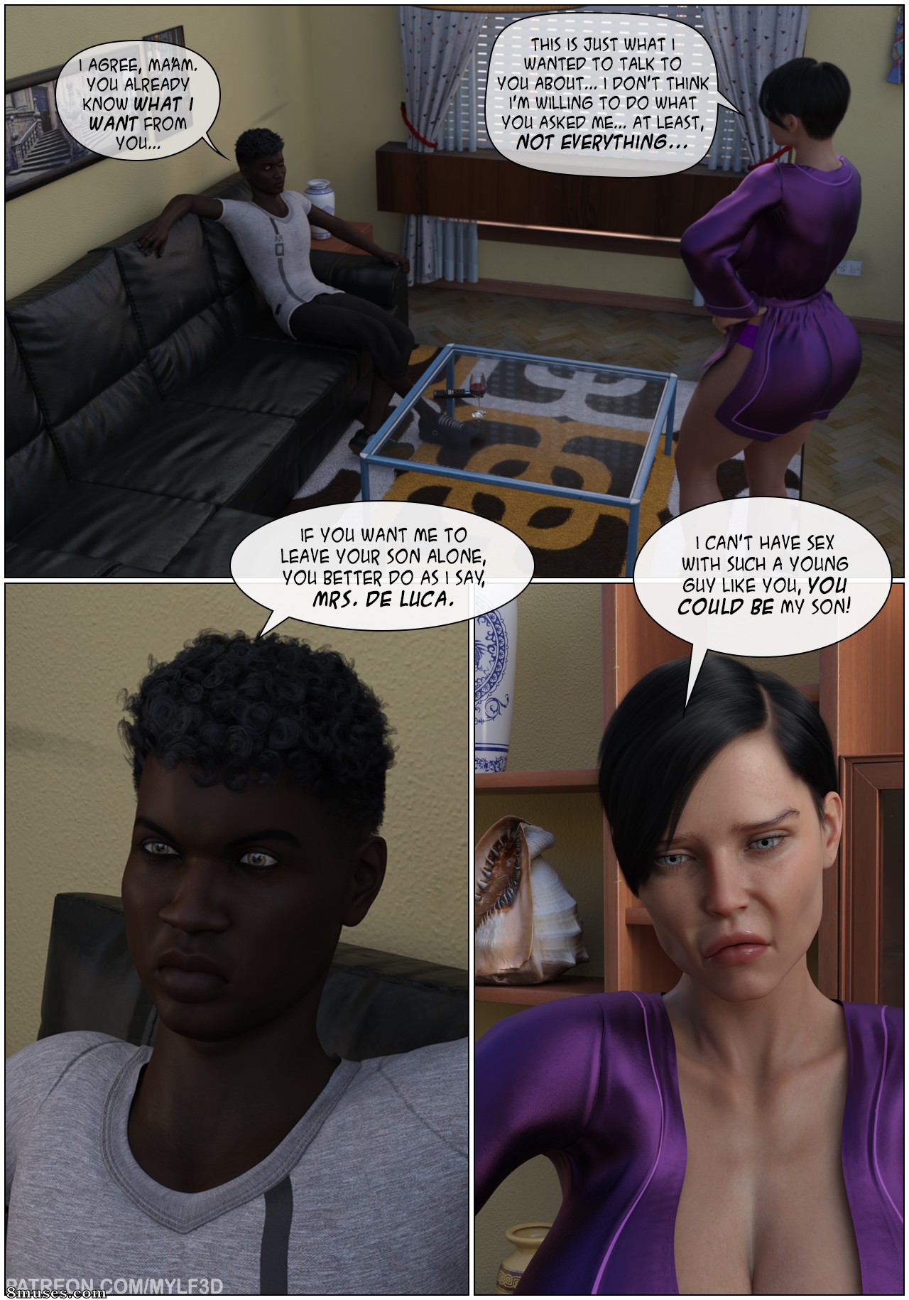 Page 7 | Various-Authors/Mylf3D/Unhappy-Woman-The-Good-Wife | 8muses - Sex  Comics