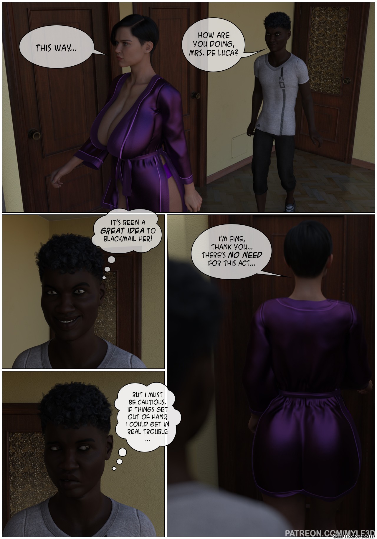 Mylf3D - Unhappy Woman - The Good Wife - Page 5