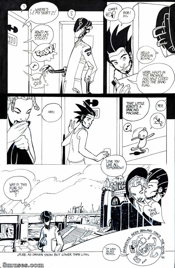 Brandon Graham - Blueprints - Page 9