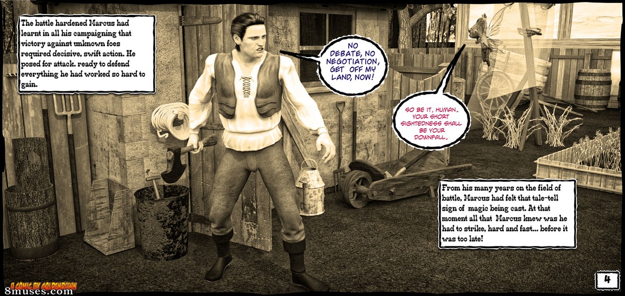 The Wandering Tavern Inn - Don't Cross the Fae - Page 4