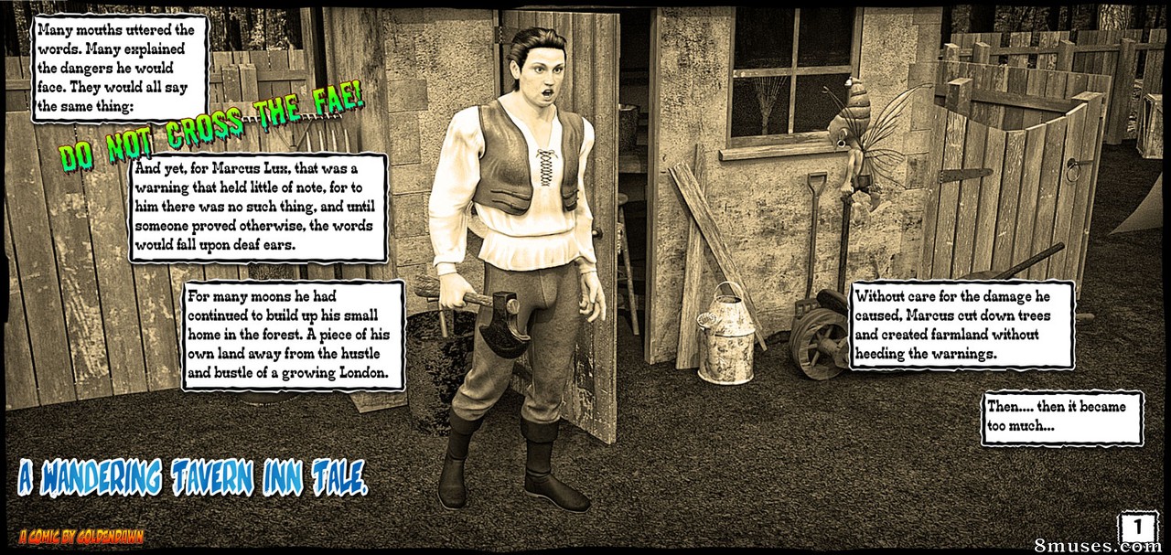 The Wandering Tavern Inn - Don't Cross the Fae - Page 1