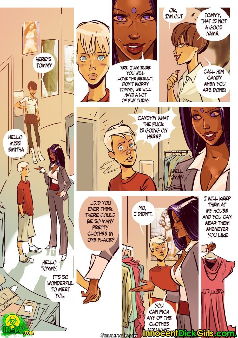 Innocent Dickgirls Comics - Tommy Likes Candy - Page 5