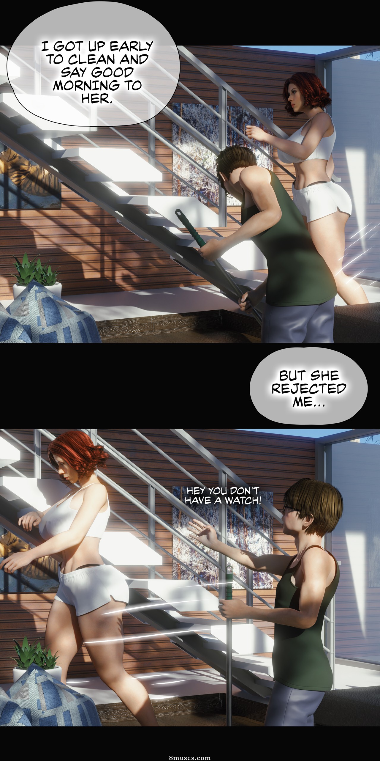 Page 25 | Various-Authors/Roseblue3d/My-Neighbors-Widow/Issue-4 | 8muses -  Sex Comics