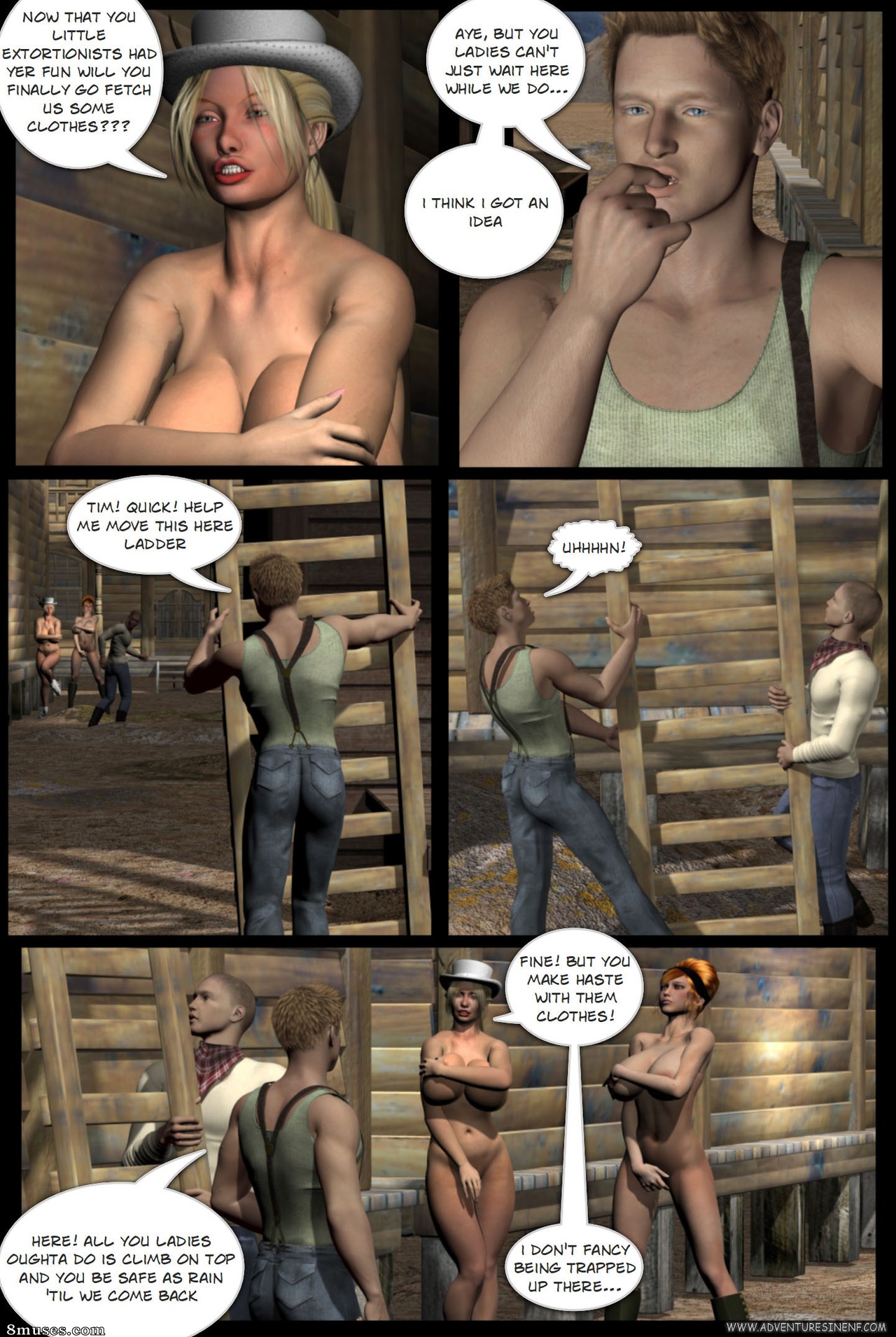 Aventures enf - Des six-coups et du sex-appeal - Page 41