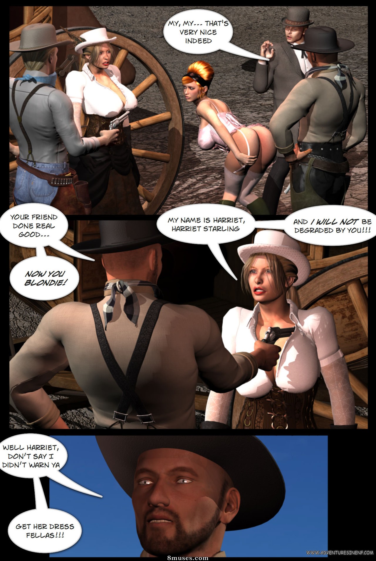 Aventures enf - Des six-coups et du sex-appeal - Page 9