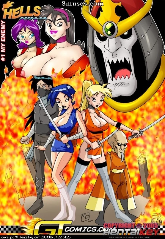 Hentaikey Comics - Ninja do Inferno - Página 1