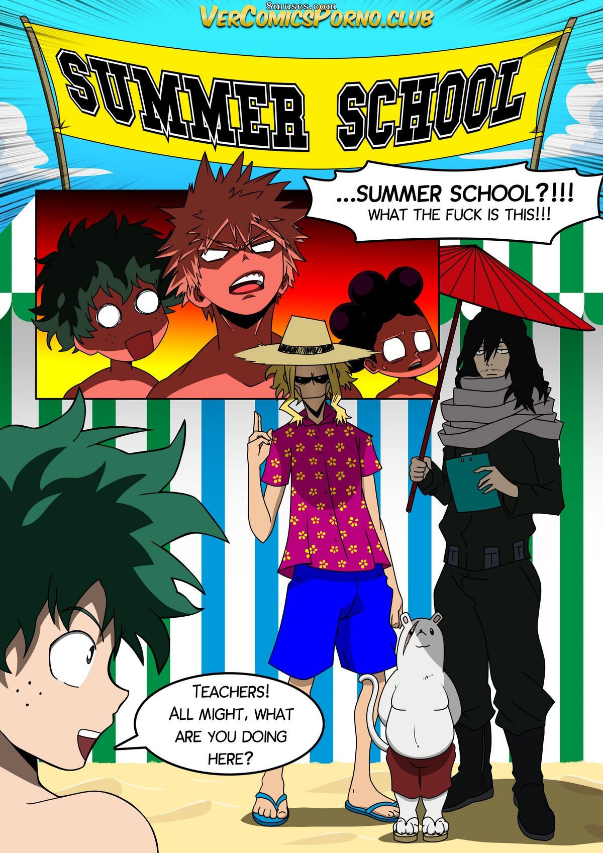 DrakonAskar - My Hentai Academia Summer School - Page 3