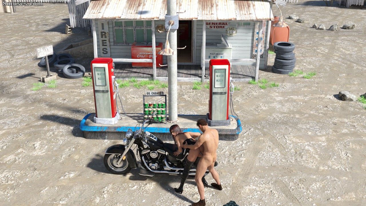 Xide Comics - Garota motociclista mau-caráter - Página 77