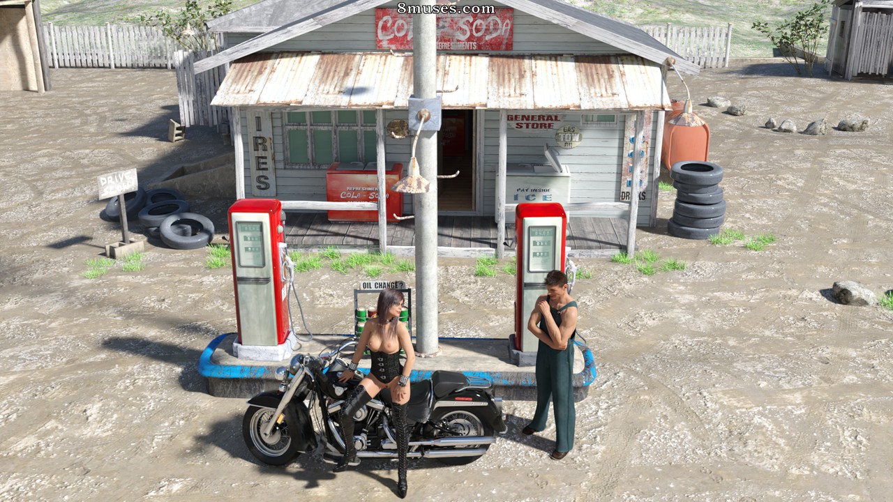 Xide Comics - Garota motociclista mau-caráter - Página 7