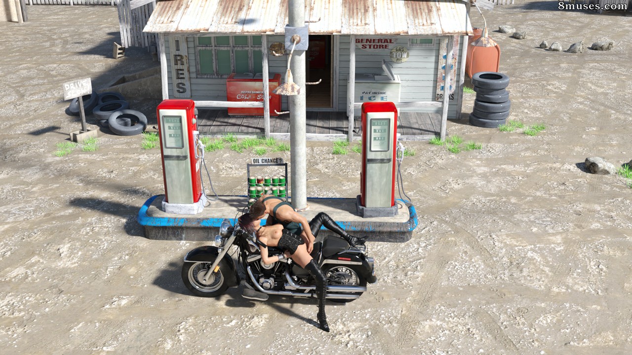 Xide Comics - Garota motociclista mau-caráter - Página 37