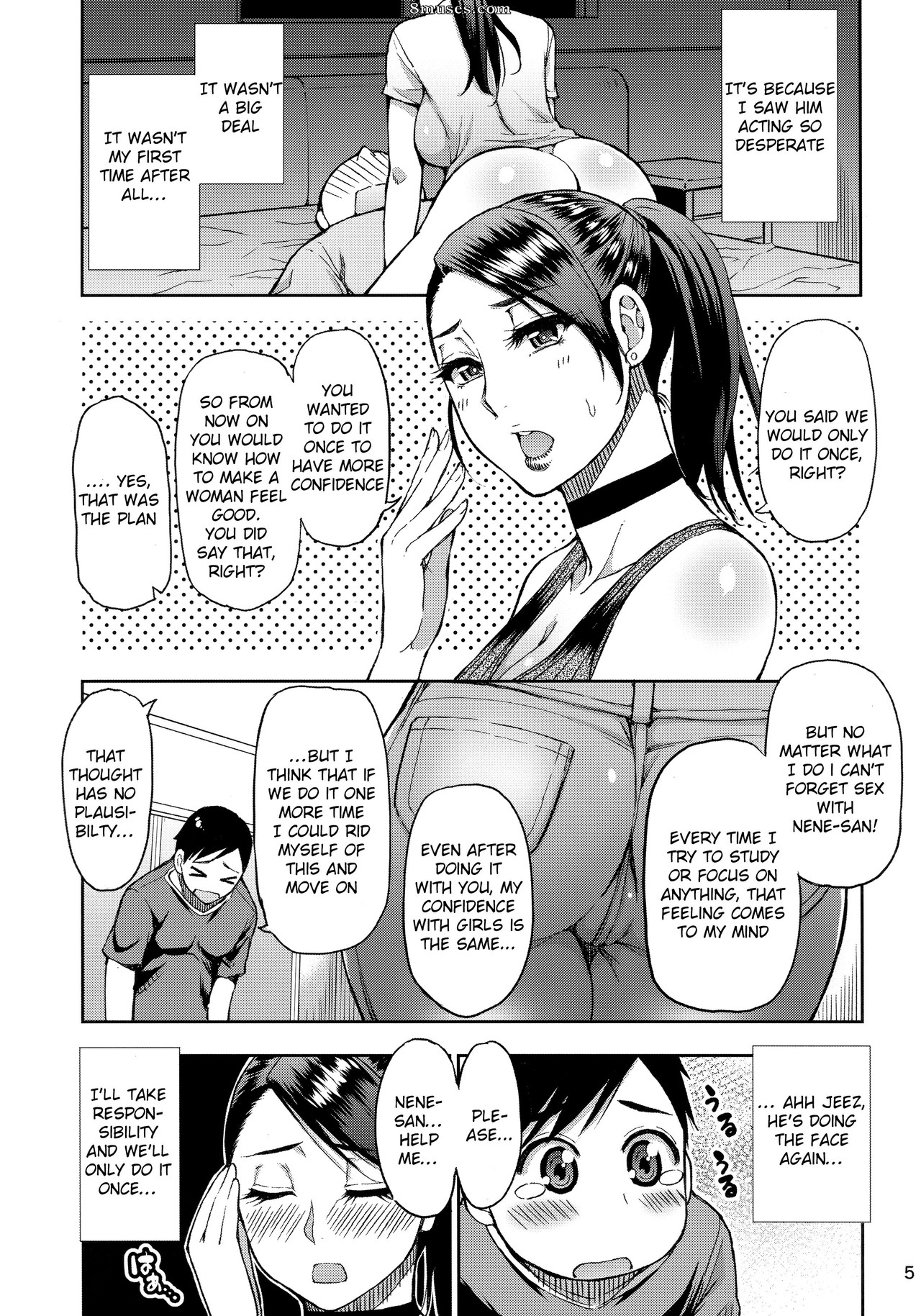 Shunjou Shuusuke - Motoyan Hitozuma Jukujo no Oba-san ni Seishori o Onegai shita - Page 4