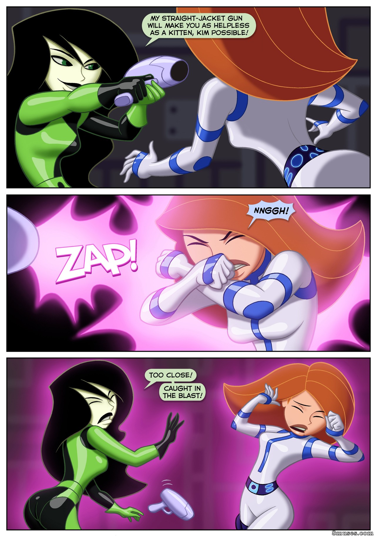 DBComix - Deviant Bondage Comics - Pistolet à camisole de force - Page 1