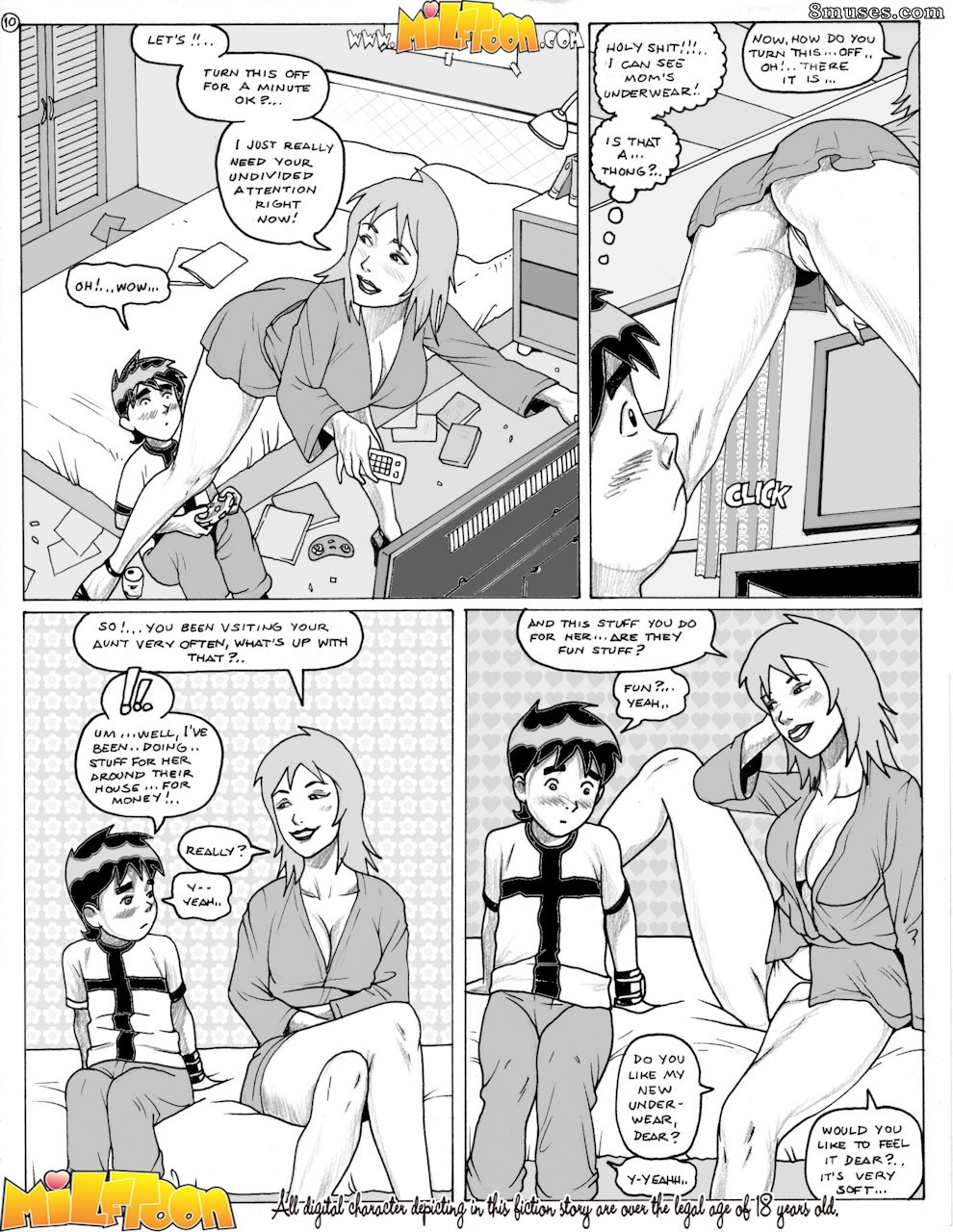 MilfToon Comics - Ben 10 pulgadas - Página 10
