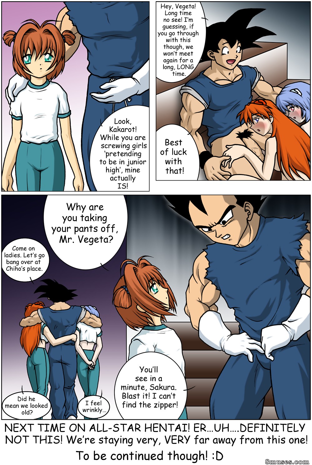 Ranma Books Comics - All Star Hentai 2 - Evangelion - Page 20