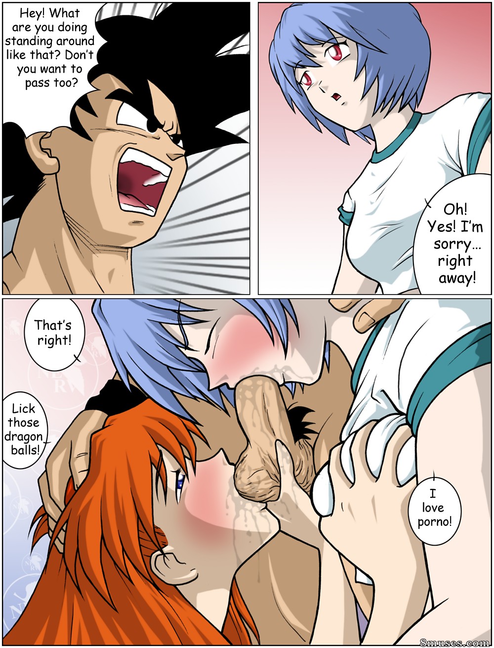 Ranma Books Comics - Hentai All Star 2 - Evangelion - Page 7