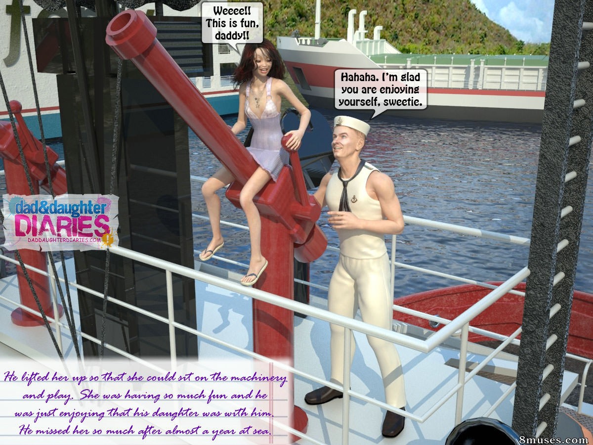 Dad and Daughter Diaries Comics - My Dad Was a Sailor - Page 6